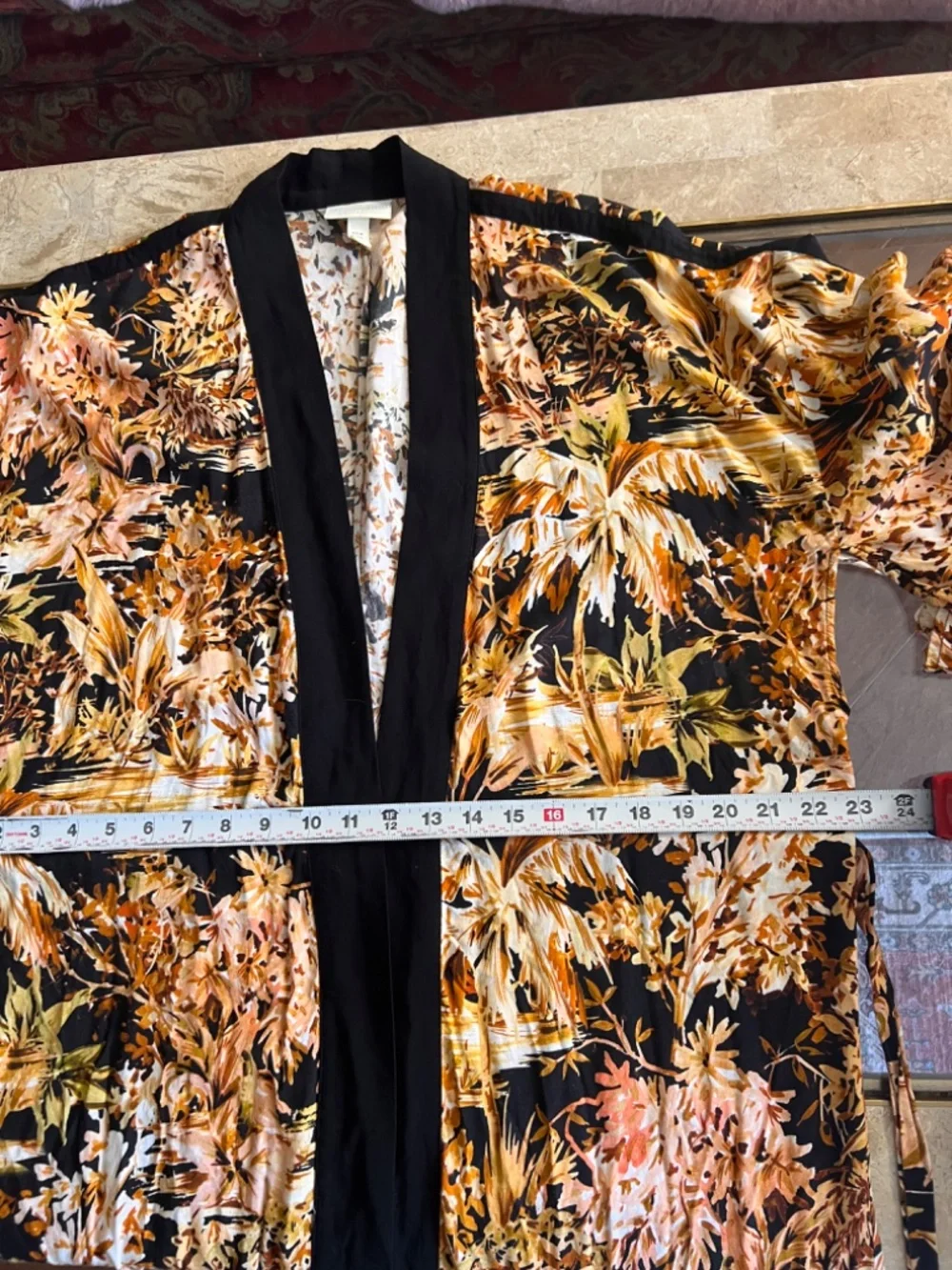 SEA LEVELSWIM AUSTRALIA Troppica Kimono 100% Viscose Size M